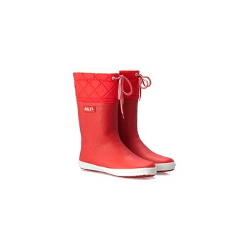 Schoenen Kinderen Regenlaarzen Aigle GIBOULEE Rood