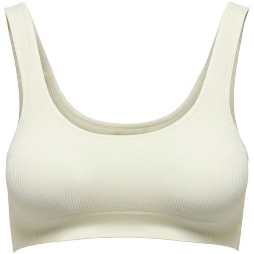 Ondergoed Dames Minimizer Only ONLVICKYRIB SEAMLESS BRA Wit