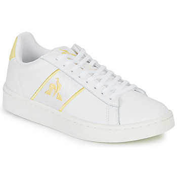 Schoenen Dames Lage sneakers Le Coq Sportif CLASSIC SOFT W Wit / Geel