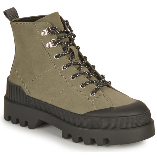 Schoenen Dames Laarzen Only ONLBUZZ-1 PU HIKING BOOT Kaki