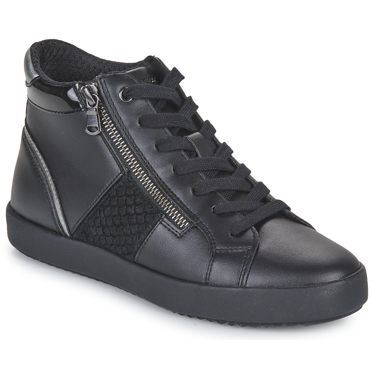 Schoenen Dames Hoge sneakers Geox D BLOMIEE Zwart