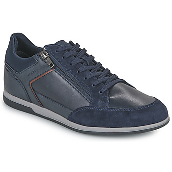 Schoenen Heren Lage sneakers Geox U RENAN Marine