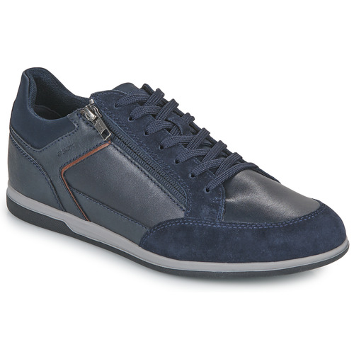 Schoenen Heren Lage sneakers Geox U RENAN Marine