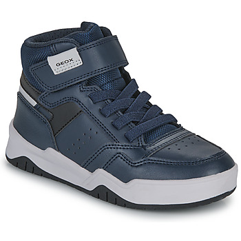 Schoenen Jongens Hoge sneakers Geox J PERTH BOY Marine