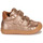 Schoenen Meisjes Hoge sneakers Bisgaard THOR V Roze / Goud