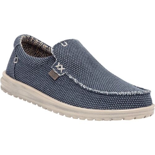 Schoenen Heren Mocassins Dude Mikka braided Blauw