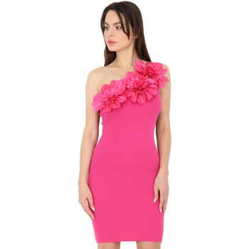 Textiel Dames Jurken La Modeuse 66289_P153988 Roze