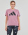 Textiel Dames T-shirts korte mouwen adidas Performance RUN IT BL TEE Violet