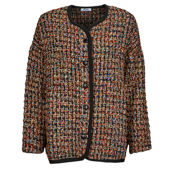 Textiel Dames Jasjes / Blazers Betty London KAREN Zwart / Multicolour