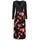 Textiel Dames Lange jurken Desigual VEST_MENPHIS Zwart / Rood