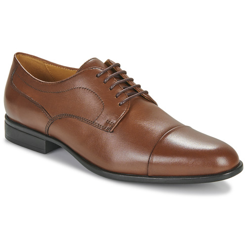 Schoenen Heren Derby Geox U IACOPO Brown