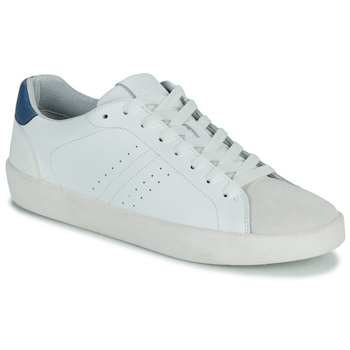 Schoenen Heren Lage sneakers Geox U AFFILE Wit / Blauw