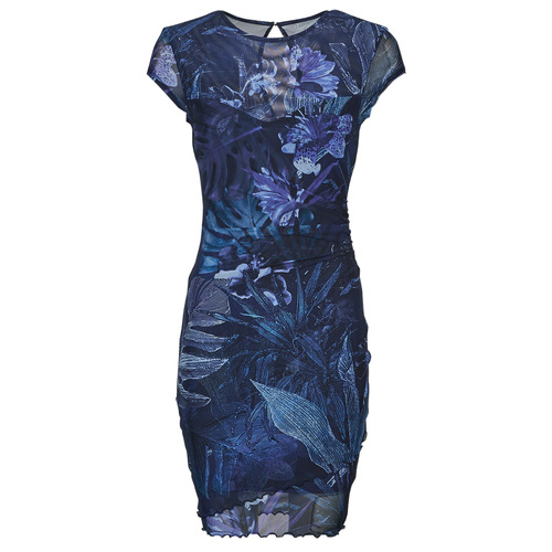 Textiel Dames Korte jurken Guess AIDA DRESS Blauw