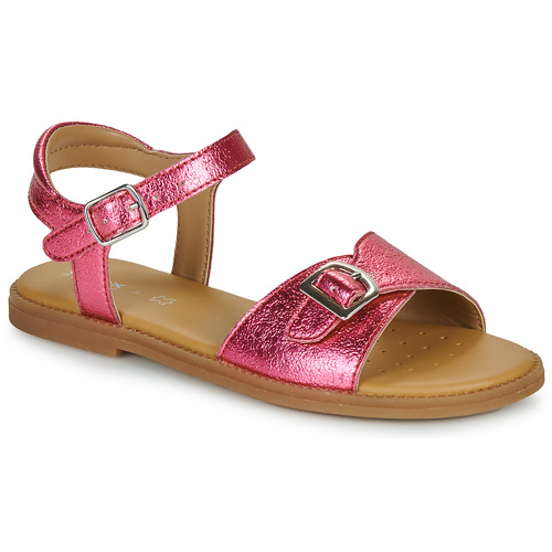 Schoenen Meisjes Sandalen / Open schoenen Geox J SANDAL KARLY GIRL Roze