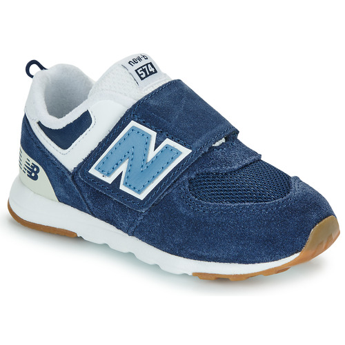 Schoenen Kinderen Lage sneakers New Balance 574 Marine / Wit