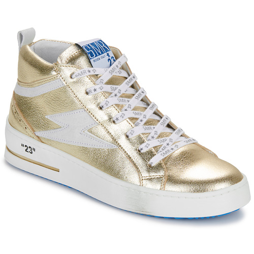 Schoenen Dames Hoge sneakers Semerdjian GIBRA Goud