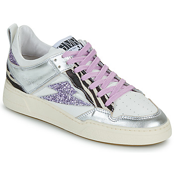 Schoenen Dames Lage sneakers Semerdjian CHITA Wit / Roze / Zilver