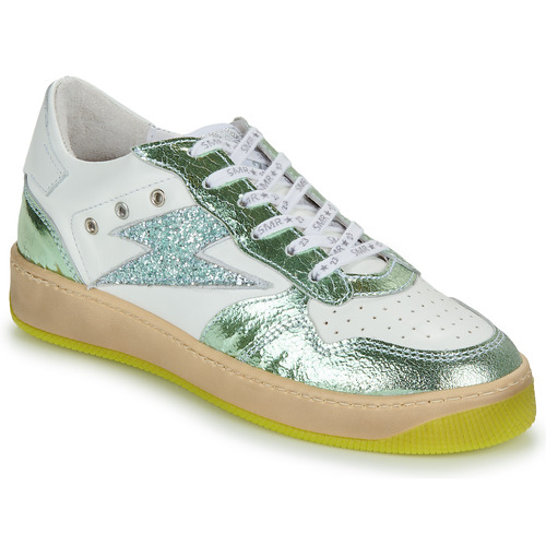 Schoenen Dames Lage sneakers Semerdjian NUNE Wit / Groen