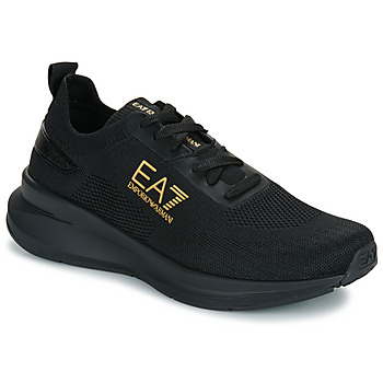 Schoenen Lage sneakers Emporio Armani EA7 MAVERICK KNIT Zwart / Goud