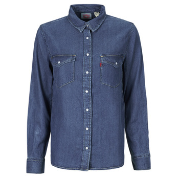 Textiel Dames Overhemden Levi's ICONIC WESTERN Blauw