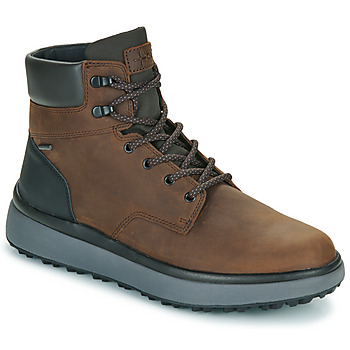 Schoenen Heren Laarzen Geox U GRANITO + GRIP B A Brown