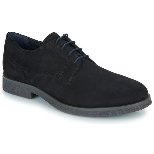 Schoenen Heren Derby Geox UOMO CLAUDIO Marine