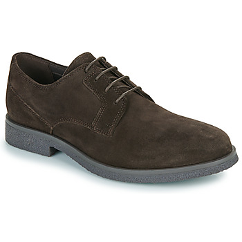 Schoenen Heren Derby Geox UOMO CLAUDIO Brown