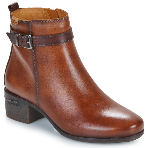 Schoenen Dames Enkellaarzen Pikolinos MALAGA W6W Brown