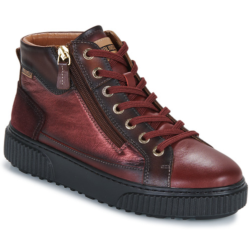 Schoenen Dames Hoge sneakers Pikolinos RIELLS W4Z Bordeaux