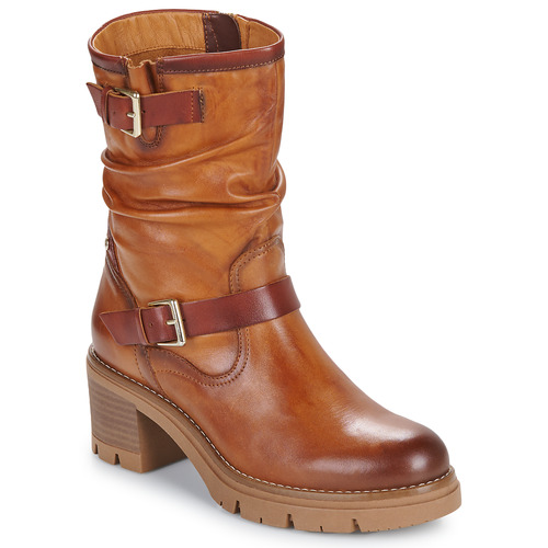 Schoenen Dames Enkellaarzen Pikolinos SORIA W0B Brown