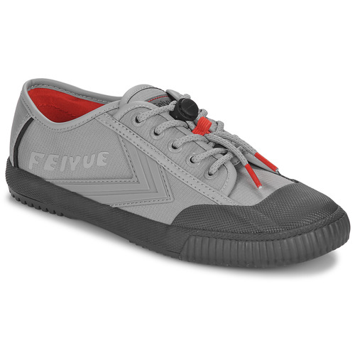 Schoenen Lage sneakers Feiyue FE LO 1920 EXO Grijs / Zwart / Rood