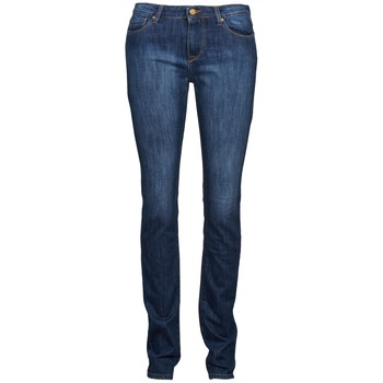 Textiel Dames Straight jeans Acquaverde NEW GRETTA Blauw