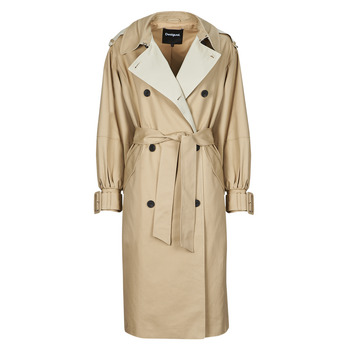 Textiel Dames Trenchcoats Desigual CHAQ COLONIA Beige