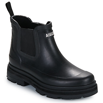 Schoenen Dames Regenlaarzen Aigle SOFT RAIN Zwart