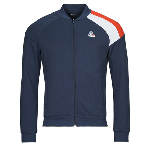 Textiel Heren Trainings jassen Le Coq Sportif TRI FZ Sweat N°1 M Marine