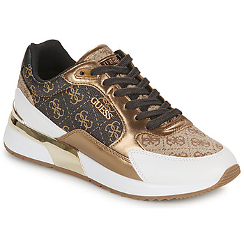 Schoenen Dames Lage sneakers Guess MOXEA Brown