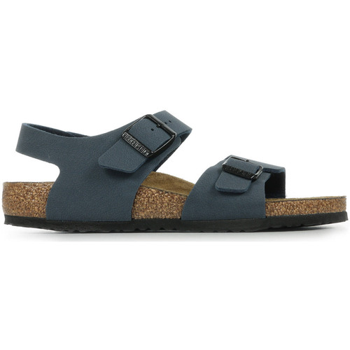 Schoenen Kinderen Sandalen / Open schoenen Birkenstock New York Kids Bs Blauw