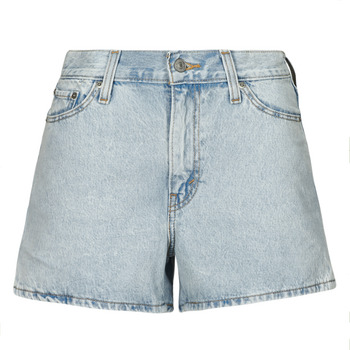 Textiel Dames Korte broeken / Bermuda's Levi's 80S MOM SHORT Blauw