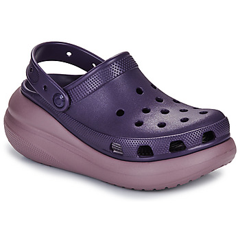 Schoenen Dames Klompen Crocs Crush Clog Violet / Donker