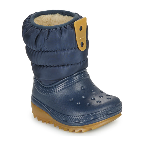 Schoenen Kinderen Snowboots Crocs Classic Neo Puff Boot T Marine