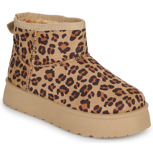 Schoenen Kinderen Laarzen Citrouille et Compagnie TANDEM Leopard