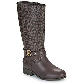 Schoenen Meisjes Hoge laarzen MICHAEL Michael Kors FINLEY RORY Brown