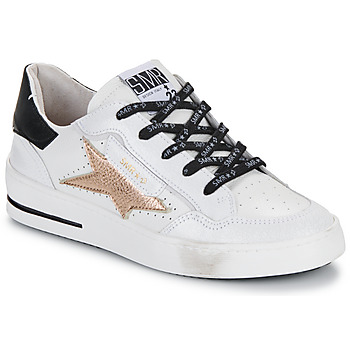 Schoenen Dames Lage sneakers Semerdjian  Wit / Zwart / Goud