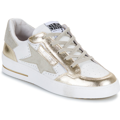 Schoenen Dames Lage sneakers Semerdjian  Wit / Goud