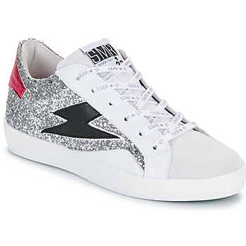 Schoenen Dames Lage sneakers Semerdjian  Wit / Zilver / Zwart