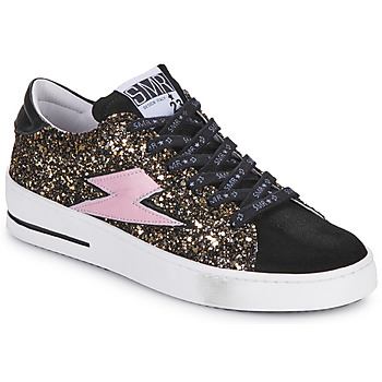 Schoenen Dames Lage sneakers Semerdjian  Zwart / Goud / Roze