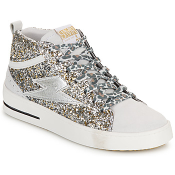 Schoenen Dames Hoge sneakers Semerdjian  Zilver / Wit