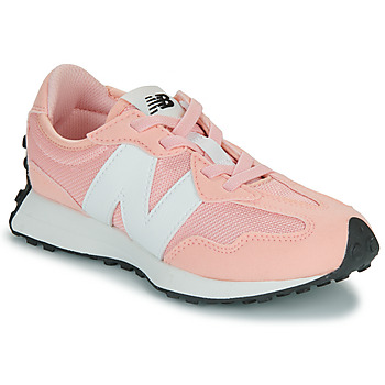 Schoenen Meisjes Lage sneakers New Balance 327 Roze / Wit