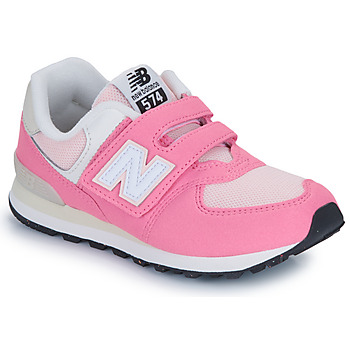 Schoenen Meisjes Lage sneakers New Balance 574 Roze