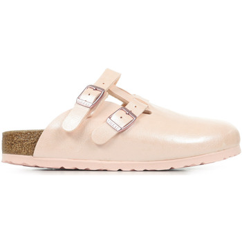 Schoenen Kinderen Leren slippers Birkenstock Kay Kids Roze